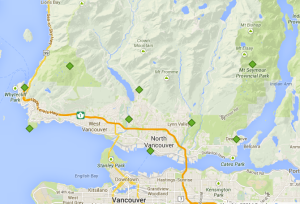 North Vancouver Explore Locations